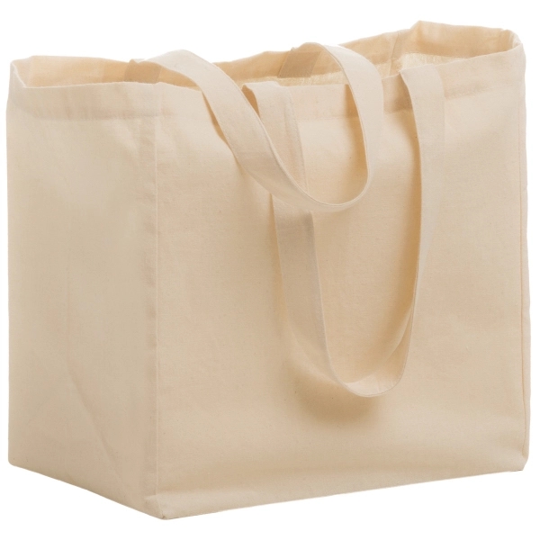 Cotton Canvas Grocery Bag - 6 oz - Screen Print - Cotton Canvas Grocery Bag - 6 oz - Screen Print - Image 1 of 1