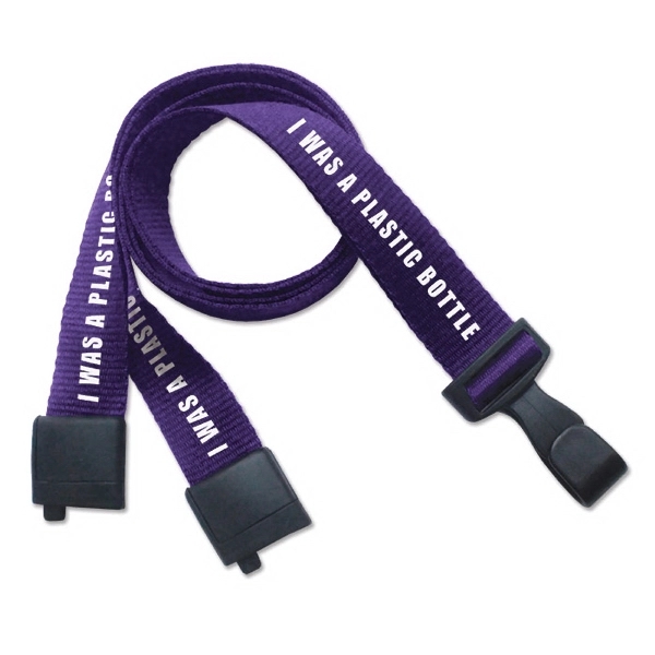 5/8" Custom Silkscreen 100% Recycled P.E.T. Lanyards - 5/8" Custom Silkscreen 100% Recycled P.E.T. Lanyards - Image 5 of 14