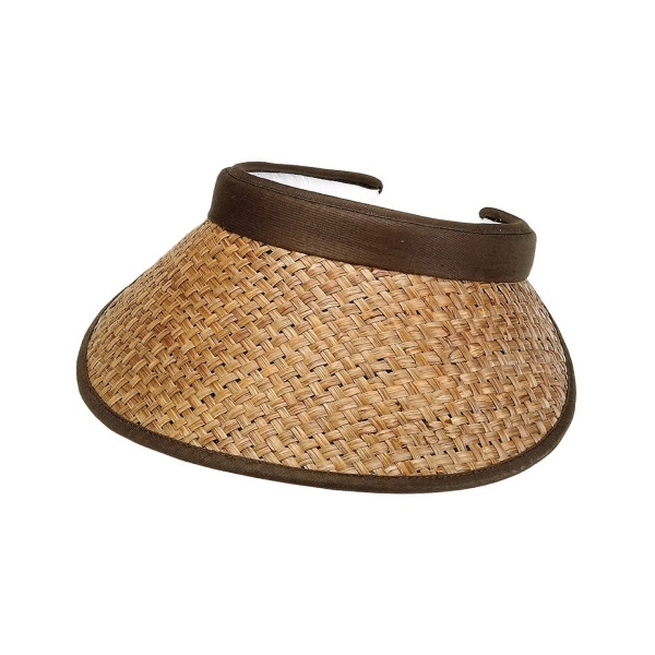 Straw Clip-On Visor - Straw Clip-On Visor - Image 0 of 1