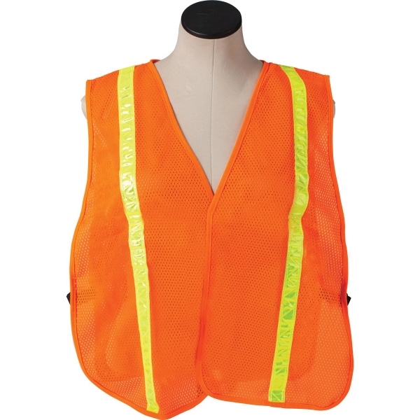Custom Safety Vest with Reflective Stripes
