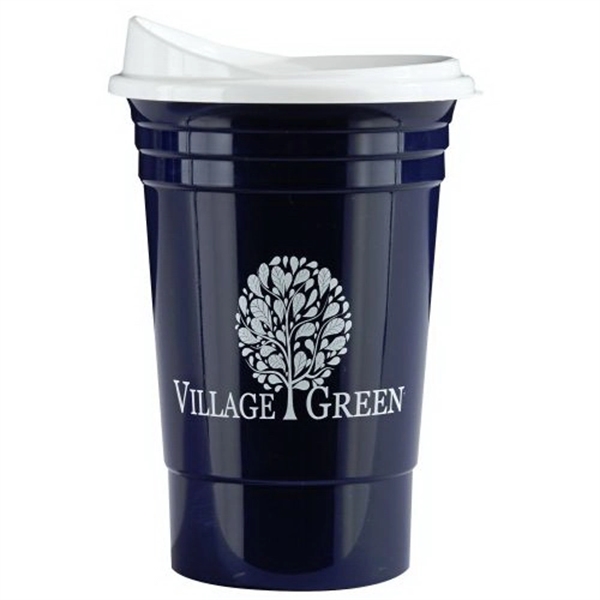 Ultimate Party Cup 16 Oz with Lid - Ultimate Party Cup 16 Oz with Lid - Image 4 of 25