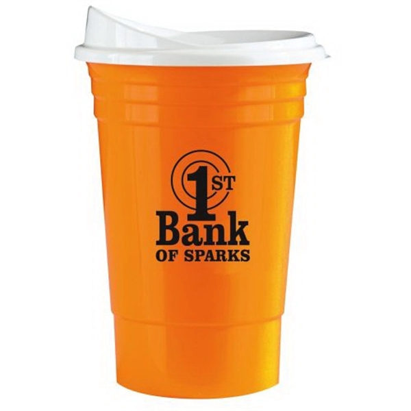 Ultimate Party Cup 16 Oz with Lid - Ultimate Party Cup 16 Oz with Lid - Image 10 of 25