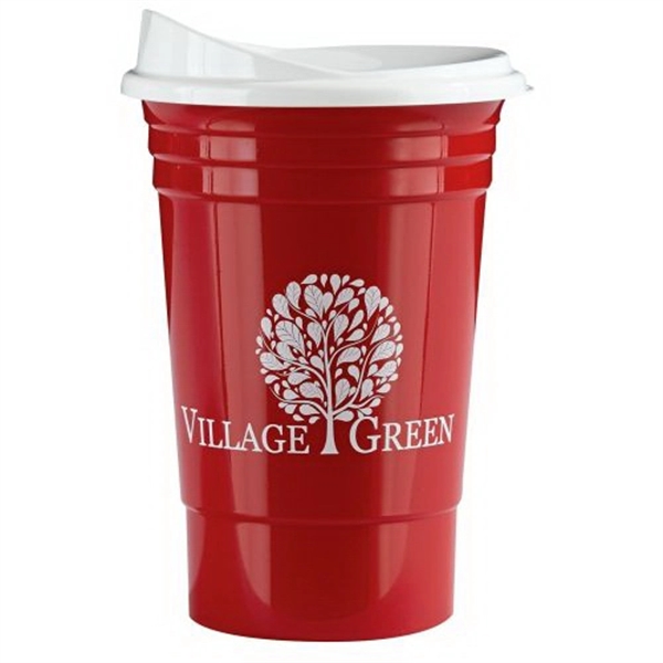 Ultimate Party Cup 16 Oz with Lid - Ultimate Party Cup 16 Oz with Lid - Image 12 of 25