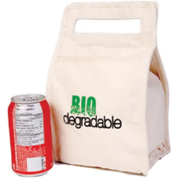 Insulated Cotton Lunch Bag - Insulated Cotton Lunch Bag - Image 0 of 0