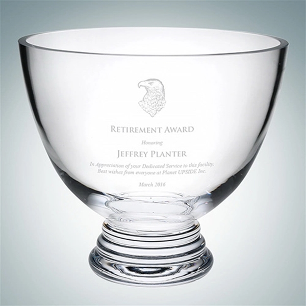 Footed Glass Bowl - Footed Glass Bowl - Image 0 of 1