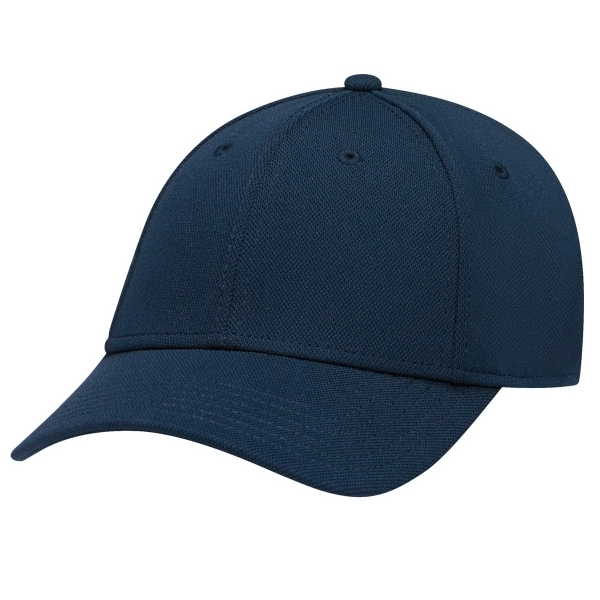 Six Panel Deluxe Polyester Constructed Contour Hat - Six Panel Deluxe Polyester Constructed Contour Hat - Image 3 of 14