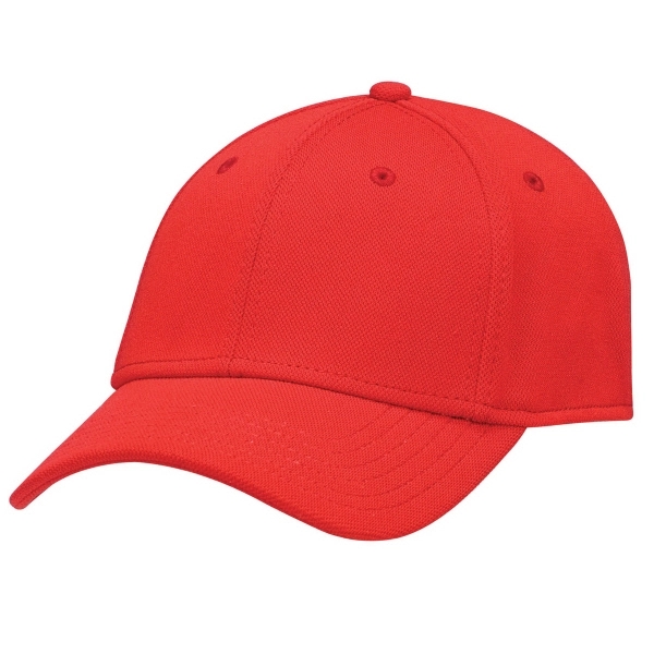 Six Panel Deluxe Polyester Constructed Contour Hat - Six Panel Deluxe Polyester Constructed Contour Hat - Image 4 of 14
