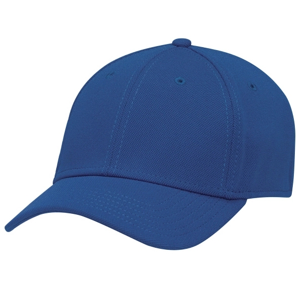Six Panel Deluxe Polyester Constructed Contour Hat - Six Panel Deluxe Polyester Constructed Contour Hat - Image 5 of 14