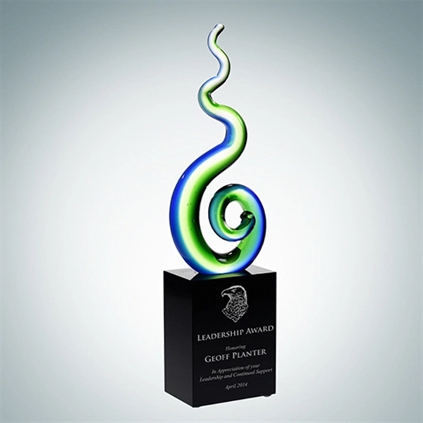 Custom Art Glass Harmony Award