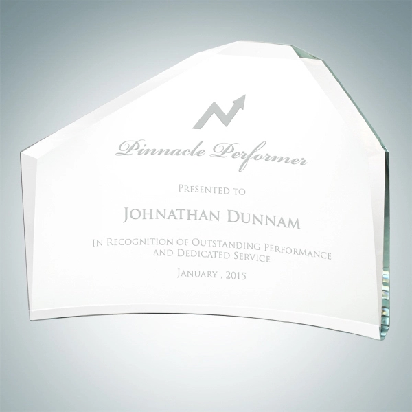 Beveled Mountain Peak Award
