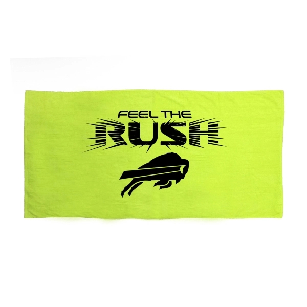 30x60 Terry Velour Promotional Beach Towel 11 Lb per Dz. - 30x60 Terry Velour Promotional Beach Towel 11 Lb per Dz. - Image 26 of 42