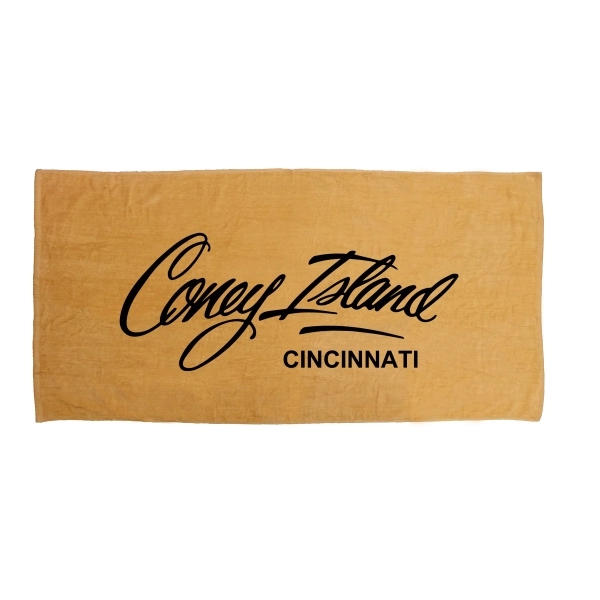 30x60 Terry Velour Promotional Beach Towel 11 Lb per Dz. - 30x60 Terry Velour Promotional Beach Towel 11 Lb per Dz. - Image 38 of 42
