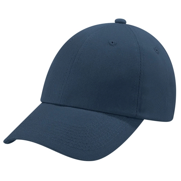 Six Panel Full Fit Deluxe Chino Twill Baseball Cap - Six Panel Full Fit Deluxe Chino Twill Baseball Cap - Image 3 of 10