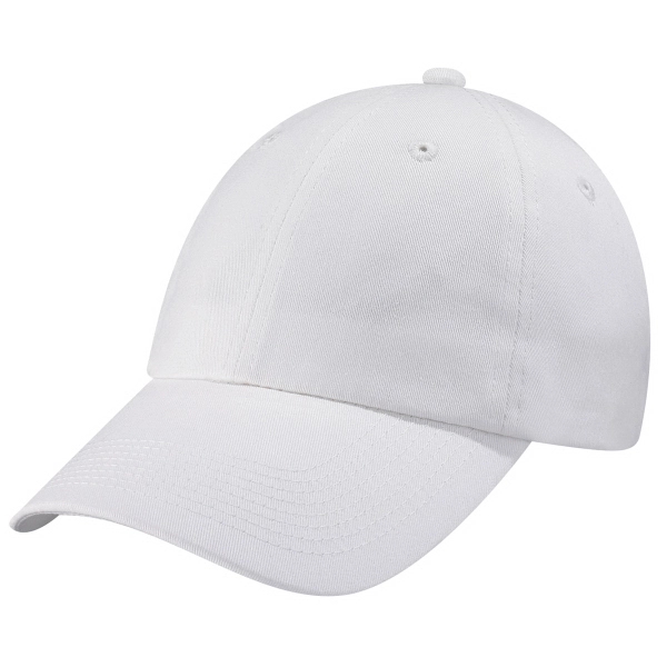 Six Panel Full Fit Deluxe Chino Twill Baseball Cap - Six Panel Full Fit Deluxe Chino Twill Baseball Cap - Image 6 of 10