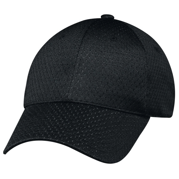 Six Panel Full Fit Jersey Mesh Baseball Cap - Six Panel Full Fit Jersey Mesh Baseball Cap - Image 1 of 11