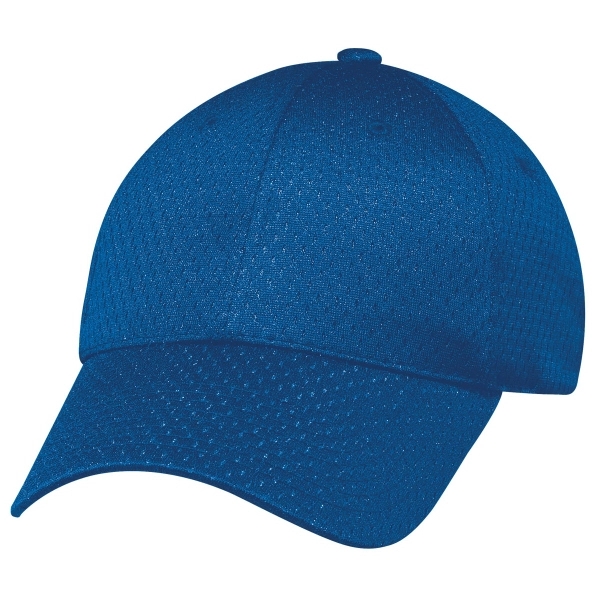 Six Panel Full Fit Jersey Mesh Baseball Cap - Six Panel Full Fit Jersey Mesh Baseball Cap - Image 5 of 11