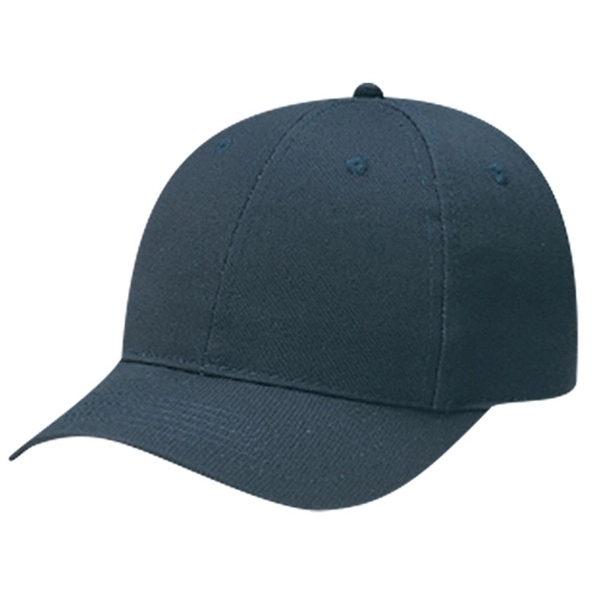 Six Panel Deluxe Blended Chino Twill Baseball Cap - Six Panel Deluxe Blended Chino Twill Baseball Cap - Image 4 of 10