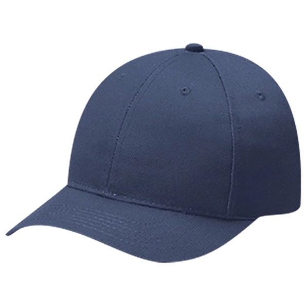 Six Panel Deluxe Blended Chino Twill Baseball Cap - Six Panel Deluxe Blended Chino Twill Baseball Cap - Image 5 of 10