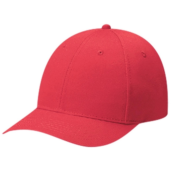 Six Panel Deluxe Blended Chino Twill Baseball Cap - Six Panel Deluxe Blended Chino Twill Baseball Cap - Image 6 of 10