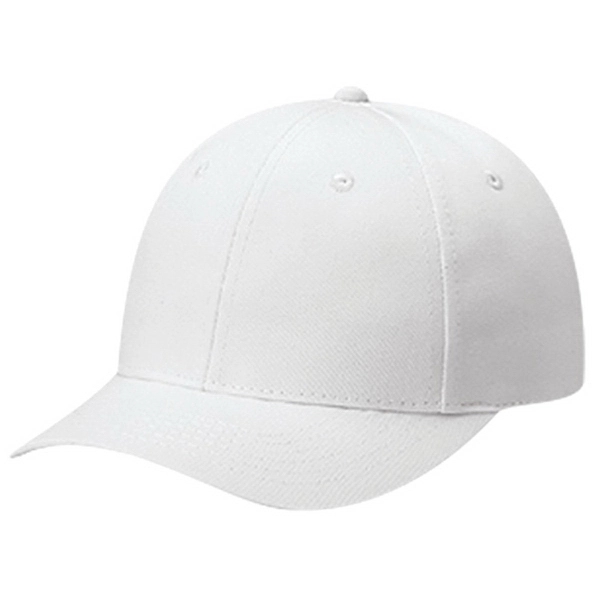 Six Panel Deluxe Blended Chino Twill Baseball Cap - Six Panel Deluxe Blended Chino Twill Baseball Cap - Image 8 of 10