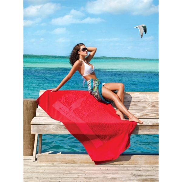 Turkish Signature Midweight Beach Towel - Turkish Signature Midweight Beach Towel - Image 0 of 22