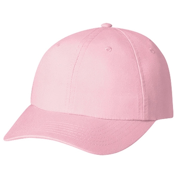 Six Panel Enzyme Washed Deluxe Chino Twill Baseball Cap - Six Panel Enzyme Washed Deluxe Chino Twill Baseball Cap - Image 3 of 7