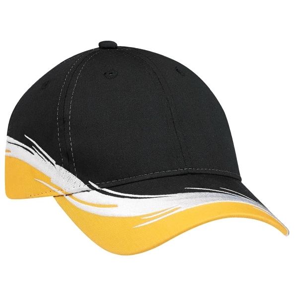 Constructed Full-Fit Polycotton Baseball Cap - Constructed Full-Fit Polycotton Baseball Cap - Image 2 of 8