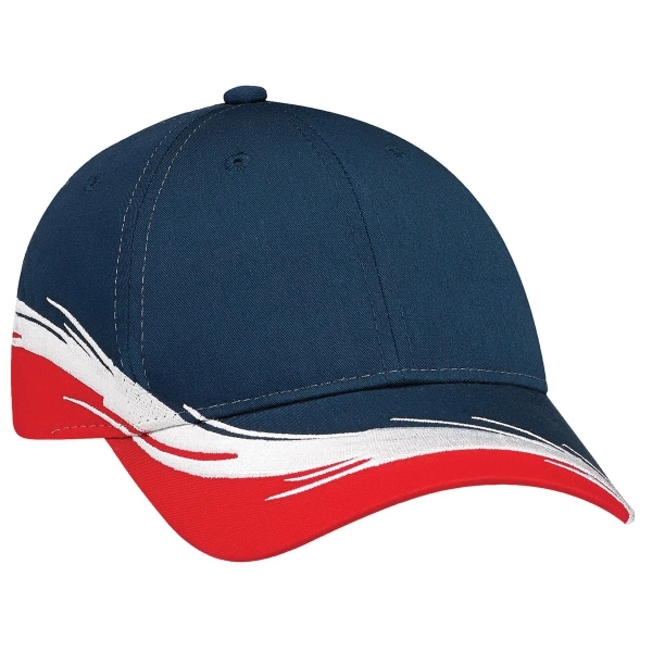 Constructed Full-Fit Polycotton Baseball Cap - Constructed Full-Fit Polycotton Baseball Cap - Image 4 of 8