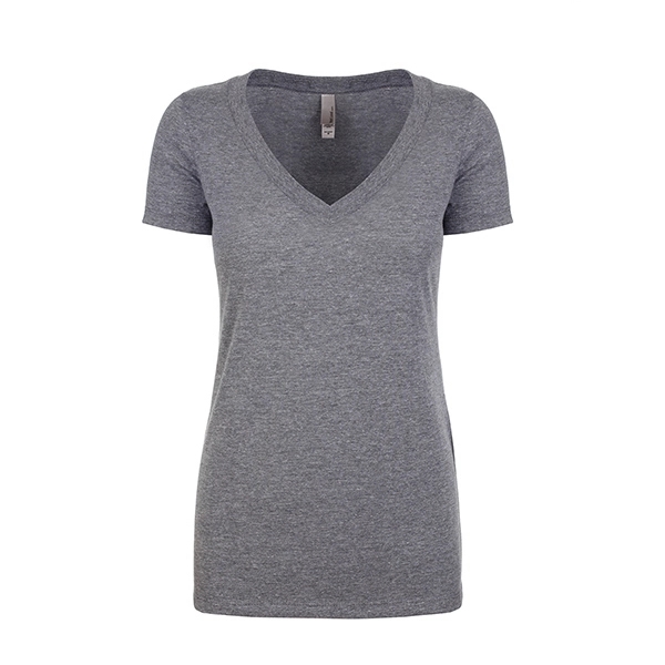 Women's Tri-Blend Deep V-Neck - Women's Tri-Blend Deep V-Neck - Image 2 of 15