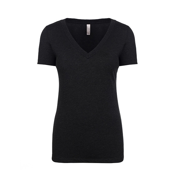 Women's Tri-Blend Deep V-Neck - Women's Tri-Blend Deep V-Neck - Image 5 of 15