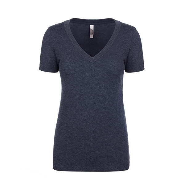 Women's Tri-Blend Deep V-Neck - Women's Tri-Blend Deep V-Neck - Image 8 of 15