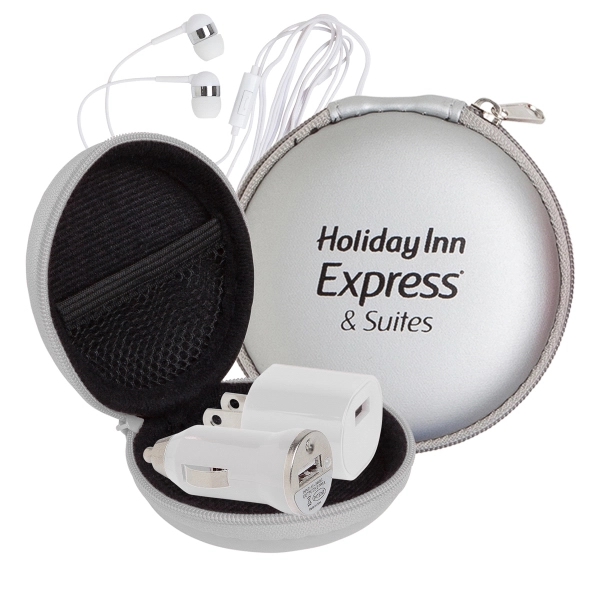 Deluxe Audio Tech Kit in Round EVA Case - Deluxe Audio Tech Kit in Round EVA Case - Image 4 of 4