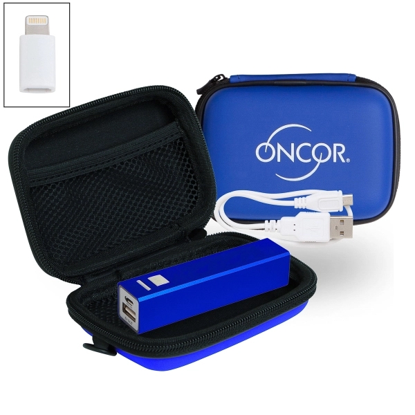 Power Bank in Rec Kit w/MFI Adapter - Power Bank in Rec Kit w/MFI Adapter - Image 1 of 4