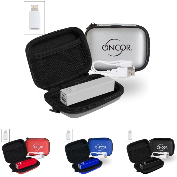 Power Bank in Rec Kit w/MFI Adapter - Power Bank in Rec Kit w/MFI Adapter - Image 2 of 4