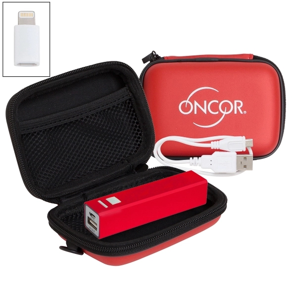 Power Bank in Rec Kit w/MFI Adapter - Power Bank in Rec Kit w/MFI Adapter - Image 3 of 4