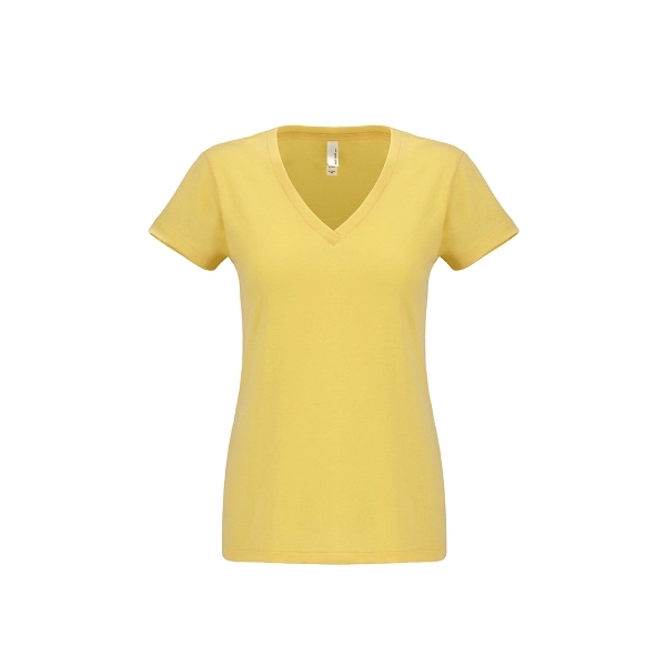 Women's Sueded Cotton/Poly V-Neck - Women's Sueded Cotton/Poly V-Neck - Image 10 of 10