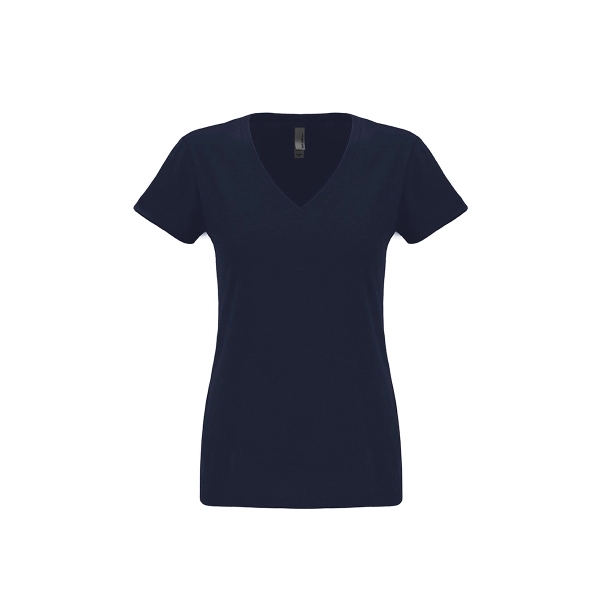 Women's Sueded Cotton/Poly V-Neck - Women's Sueded Cotton/Poly V-Neck - Image 3 of 10