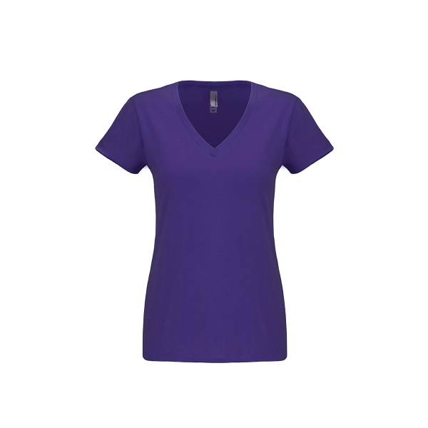 Women's Sueded Cotton/Poly V-Neck - Women's Sueded Cotton/Poly V-Neck - Image 5 of 10