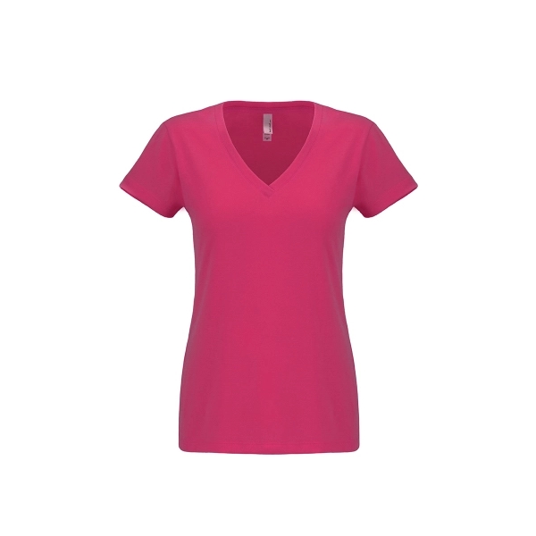 Women's Sueded Cotton/Poly V-Neck - Women's Sueded Cotton/Poly V-Neck - Image 6 of 10