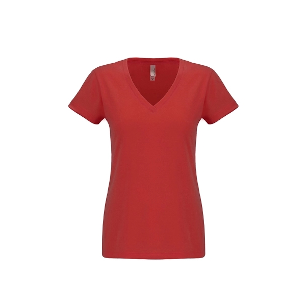 Women's Sueded Cotton/Poly V-Neck - Women's Sueded Cotton/Poly V-Neck - Image 7 of 10