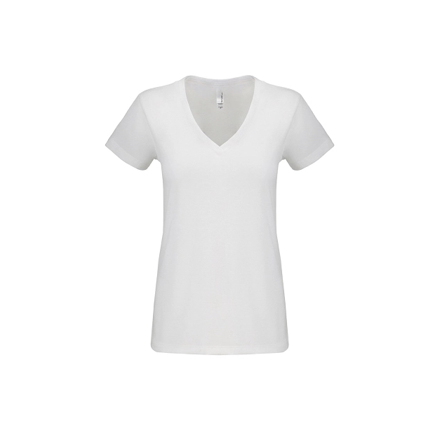 Women's Sueded Cotton/Poly V-Neck - Women's Sueded Cotton/Poly V-Neck - Image 9 of 10