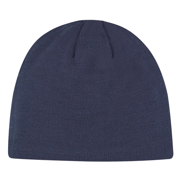 Acrylic/Polyester Micro Fleece Rib Knit Board Toque - Acrylic/Polyester Micro Fleece Rib Knit Board Toque - Image 4 of 13