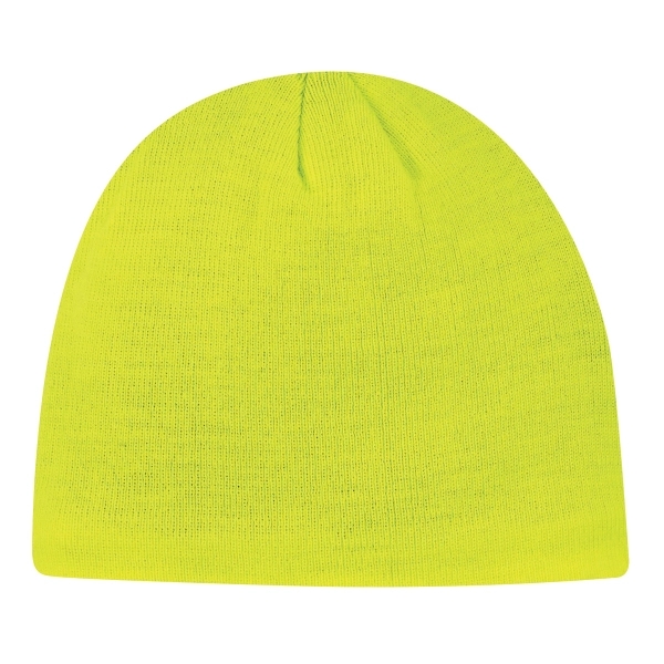Acrylic/Polyester Micro Fleece Rib Knit Board Toque - Acrylic/Polyester Micro Fleece Rib Knit Board Toque - Image 7 of 13