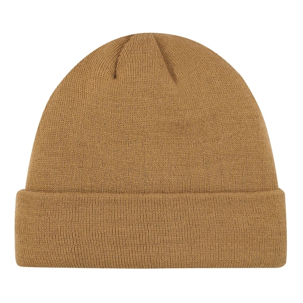 Acrylic/Polyester Micro Fleece Rib Knit Cuff Toque - Acrylic/Polyester Micro Fleece Rib Knit Cuff Toque - Image 3 of 12