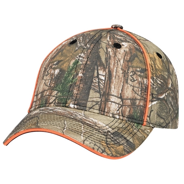 6 Panel Brushed Polycotton Realtree XTRA® - 6 Panel Brushed Polycotton Realtree XTRA® - Image 1 of 7