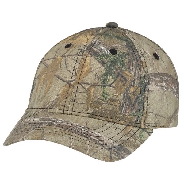 6 Panel Camouflage Hunting Cap - 6 Panel Camouflage Hunting Cap - Image 1 of 7