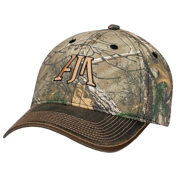 6 Panel Pigment Dyed Camouflage Hunting Cap - 6 Panel Pigment Dyed Camouflage Hunting Cap - Image 0 of 5