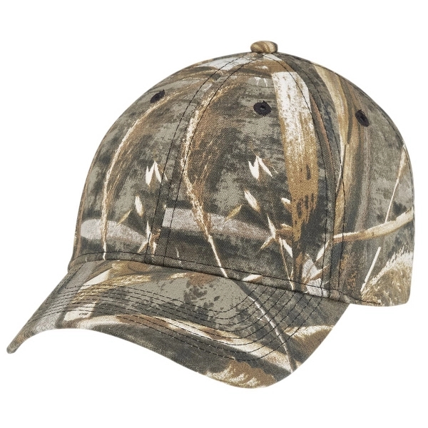 Six Panel Camouflage Hunting Cap - Six Panel Camouflage Hunting Cap - Image 3 of 11