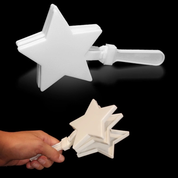 7" Star Hand Clapper - 7" Star Hand Clapper - Image 1 of 3
