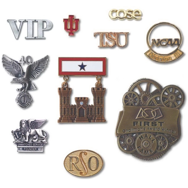 Die-Cast Lapel Pin - Casted - Die-Cast Lapel Pin - Casted - Image 0 of 2